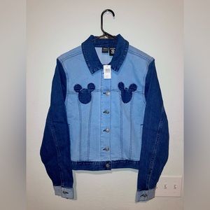 Mickey Mouse Denim Jacket (Size M)